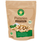 Roasted and salted pistachios 200gr 100% Organic