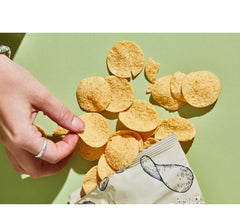 Organic lentil chips with sea salt 100 g 100% Organic gluten free