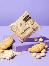 Organic cookies with white chocolate and macadamia 50 g