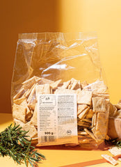 Biberiyeli kraker 500 gr %100 Organik