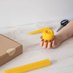 Beeswax sheets 8 pieces 100% Organic