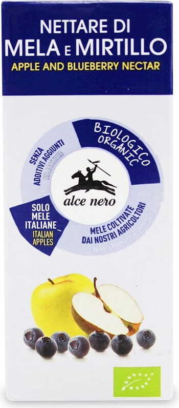 Nectar from sweet apples and wild blueberries 200ml 100% Organic