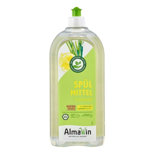 Dishwashing solution with LEMONGRASS 1Lt 100% Organic