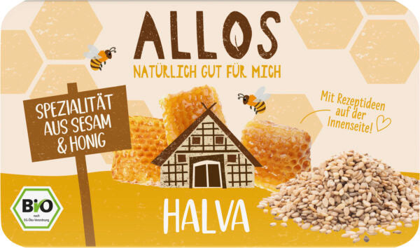 Allos Bio Halva 75g – Oriental flavors naturally