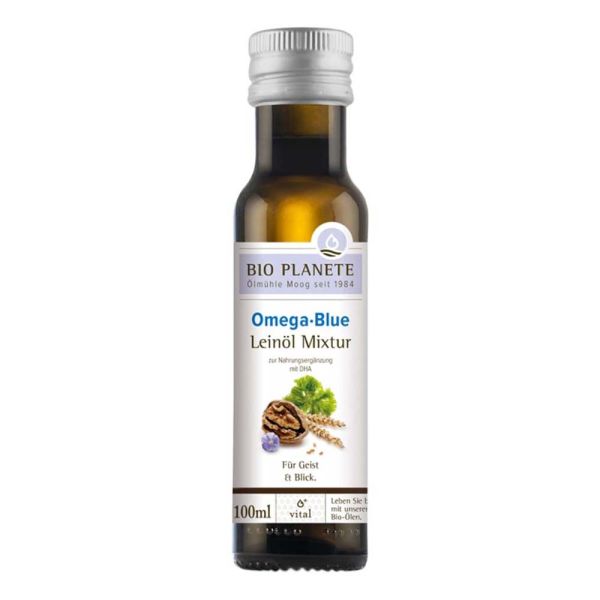 OMEGA 3 🌿 Ceviz ve deniz yosunu ile keten tohumu yağının eşsiz bir organik karışımı! 100 ml %100 Organik