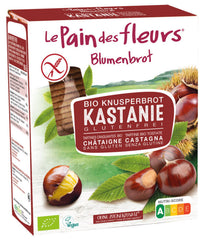 CRISP BREAD WITH CHESTNUT FLOUR GLUTEN-FREE 150gr 100% Organic