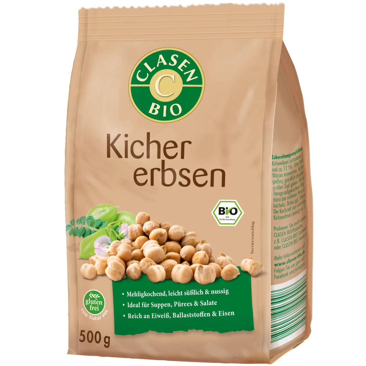 Chickpeas 500gr 100% Organic