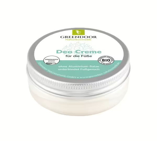 Anti-odor and anti-perspirant foot cream 100% organic 50ml