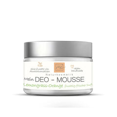 Limon Otu-Portakal Deodorant Mousse 24 saat+ Alüminyumsuz Krem Benzeri Deodorant Doğal Kozmetik 50ml
