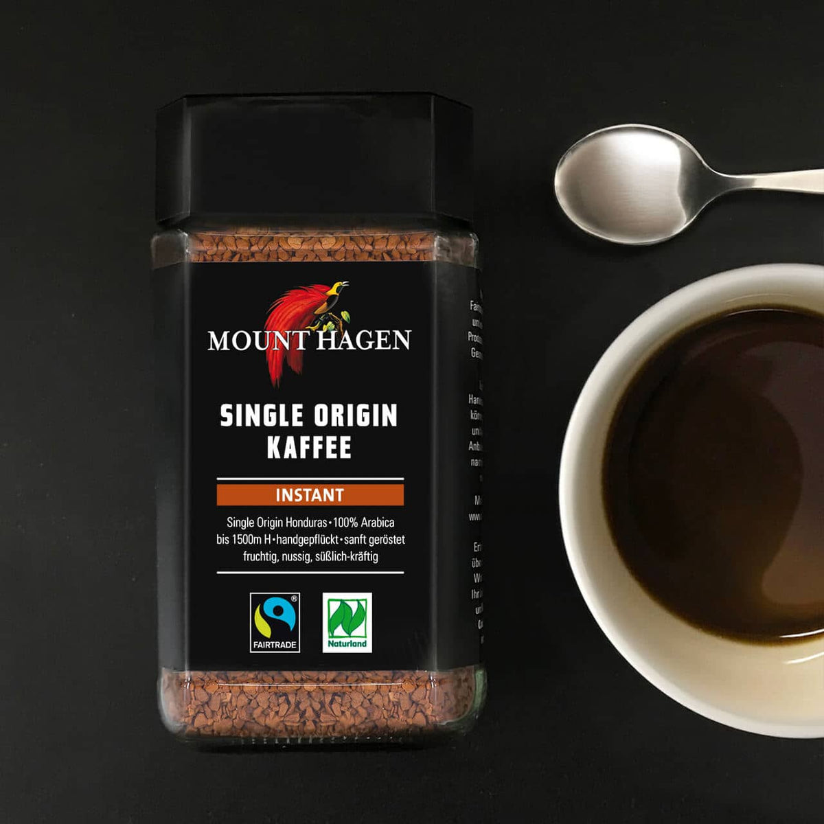 INSTANT COFFEE ARABICA/ROBUSTA 100 g 100% Bio