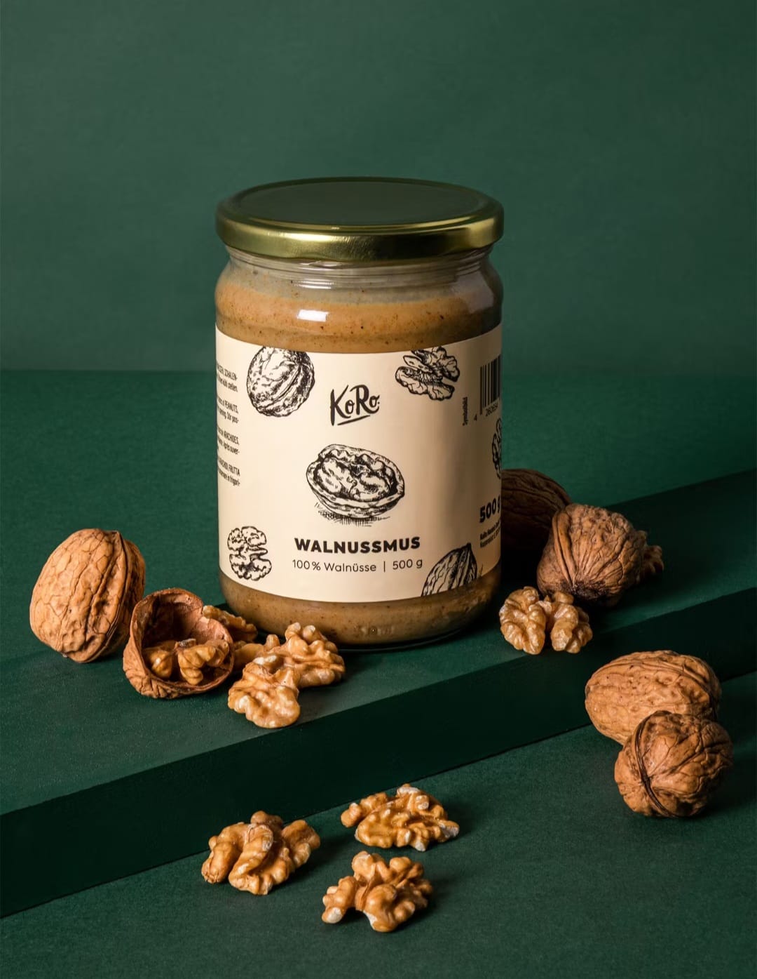 Walnut butter 500gr 100% Organic