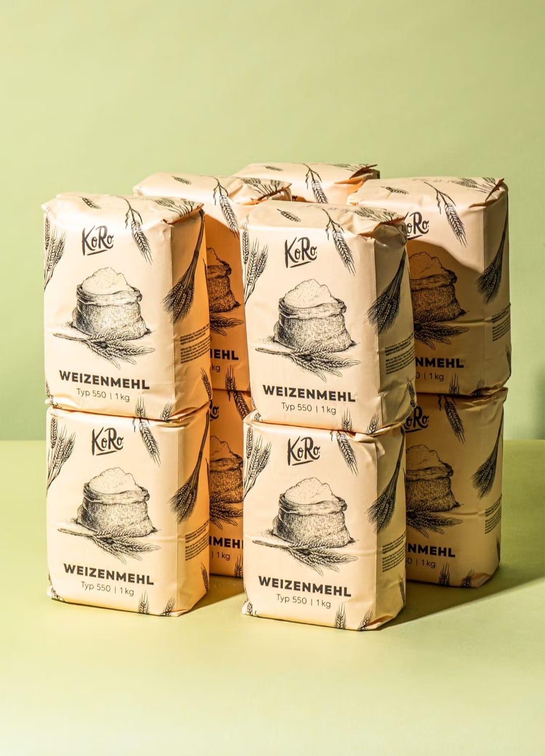 Wheat flour 1kg 100% Organic 