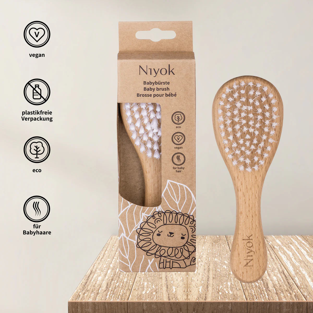 Baby hairbrush
