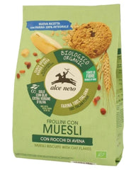 Organik Müsli ve Zeytinyağlı Kurabiyeler – Alce Nero (250 g)