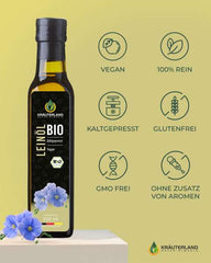 Keten tohumu yağı 250 ml %100 Organik
