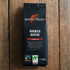 Mount Hagen Espresso Coffee - 100% Arabica 250gr 100% Bio