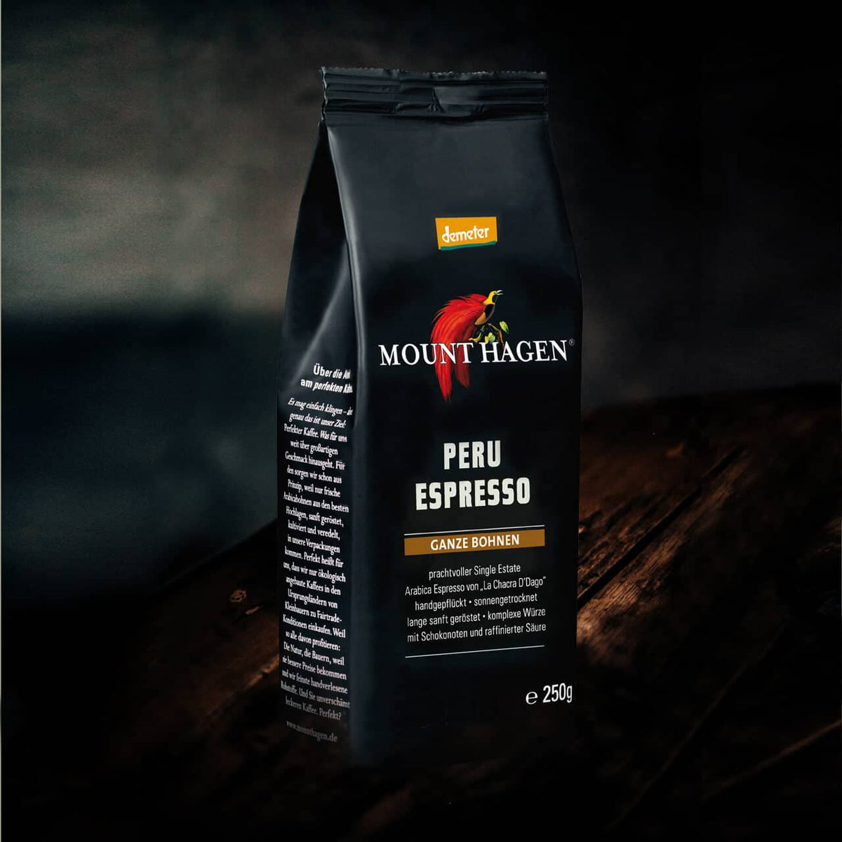 Revitalized Coffee Beans with Pure Espresso Flavor 250gr 100% Organic
