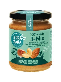 Hazelnut, cashew, almond butter 250gr 100% Organic