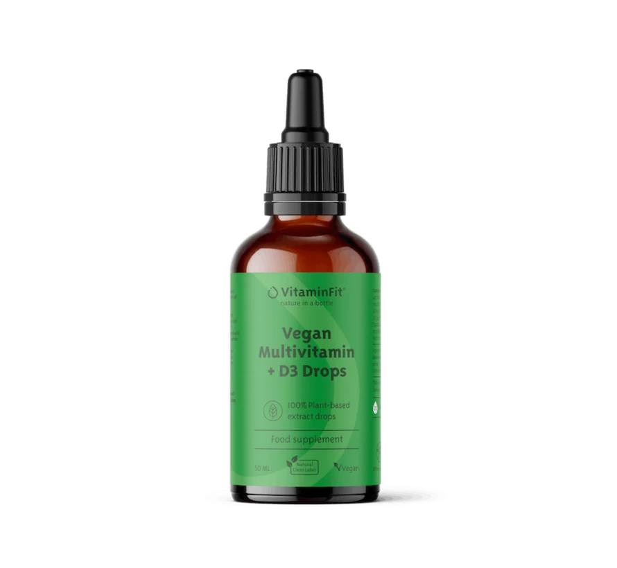 Vegan Multivitamin + D3 Damla